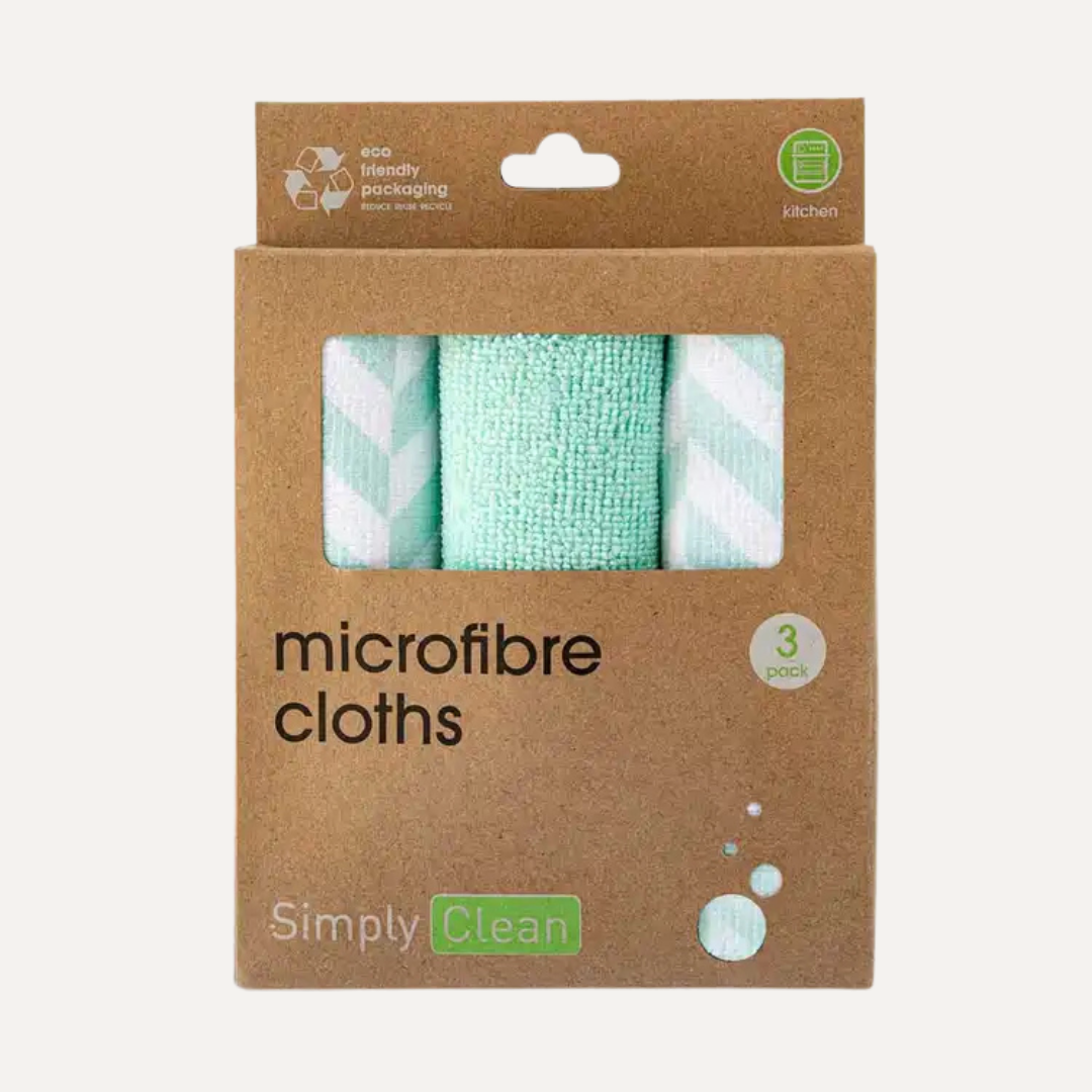 Microfibre Cloths - 3 Pack